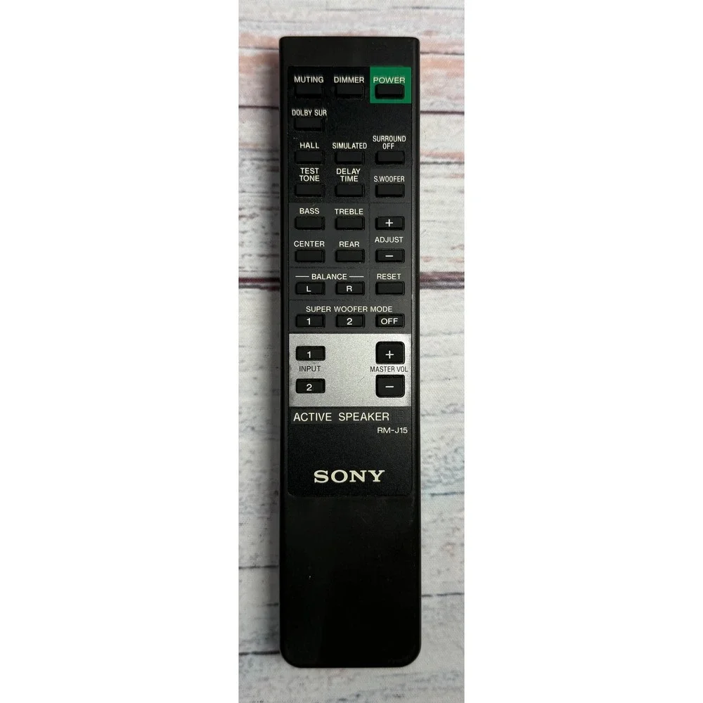RARE SONY Remote Control RM-J15 OEM Original TESTED Working